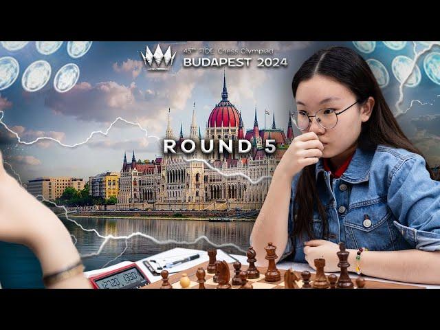 Si Miao Miao Ang PINAULANAN Ng Maraming Atake?? | FIDE World Chess Olympiad 2024 Women's Rd 5