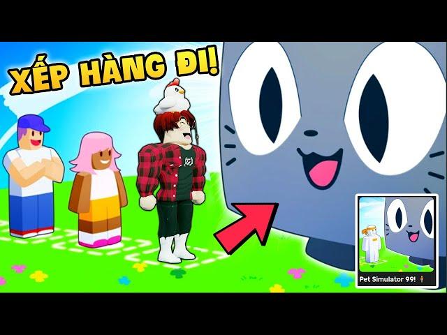 Độc Lạ XẾP HÀNG NHẬN HUGE PET Trong Sự Kiện Mới Pet Simulator 99! - Roblox