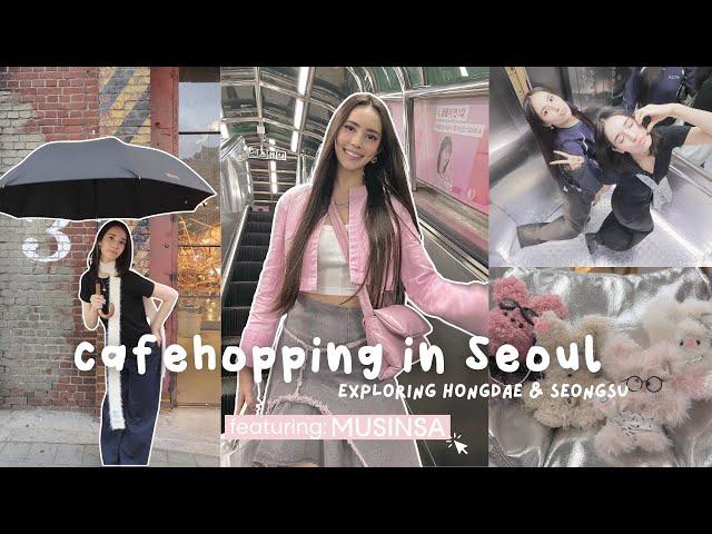 cafehopping in seoul  go-to spots in Seongsu & Hongdae, vegan cafes, aesthetic pop ups, moru dolls