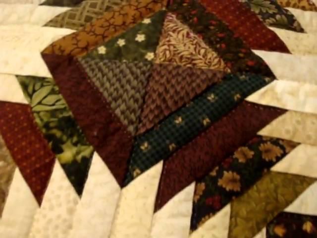 DutchCrafters Amish Hand Quilted Pineapple Quilt