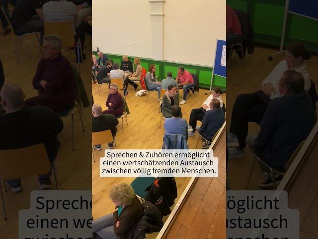 Mit fremden Menschen in den Dialog kommen: Wie geht das? #sprechenundzuhören