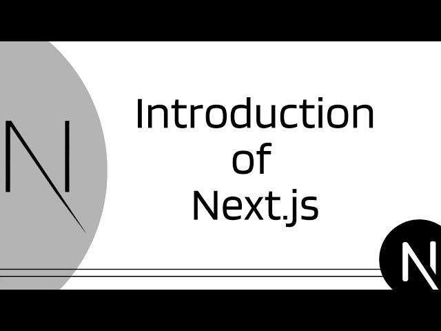 Introduction of Next.js | AnaghTech |