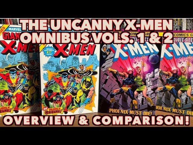 The Uncanny X-Men Omnibus Volumes 1 & 2 (NEW PRINTINGS) Overview and Comparison!