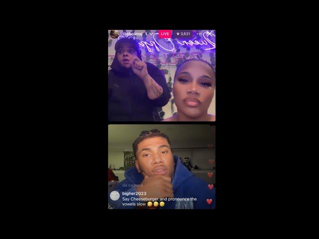 MESSY MAJ LIVE WITH QUEEN OPP & DANI SPEAKS ON ABUSING CHELLE