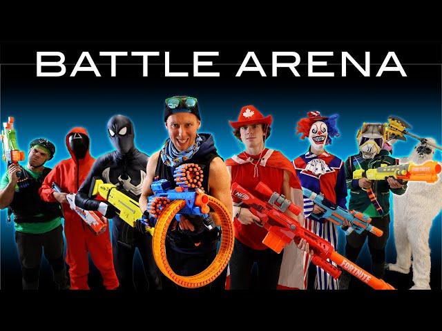 NERF WAR | FORTNITE BATTLE ARENA