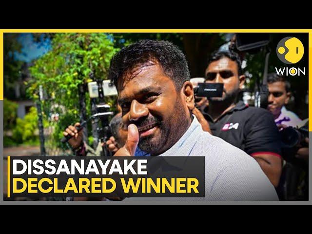 Sri Lanka Presidential Election: Anura Kumara Dissanayake Wins Sri Lanka's President Election | WION