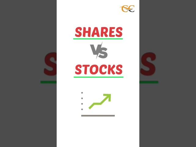 Difference between SHARES and STOCKS  #shorts #sharemarket #stockmarket #investment