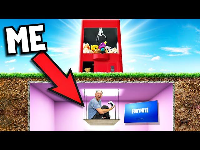 Hidden Gaming Room Entrance in CLAW MACHINE!!