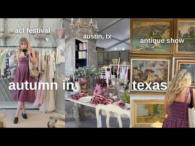 autumn in texas | vintage show, acl festival, chili + cornbread, etc. 