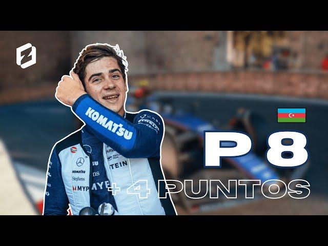 FRANCO COLAPINTO P8 EN BAKU | Formula 1 GP Azerbaijan 2024