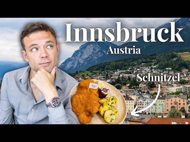 Eating in and Exploring Innsbruck, Austria. A Beautiful City in the Alps