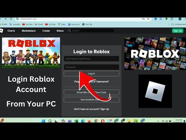 How to Login to Roblox Account PC. How to Quick Login Roblox