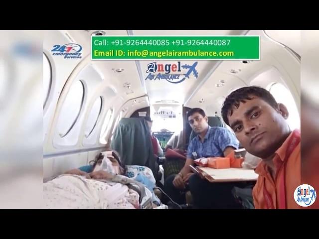 Get Angel Air Ambulance Services in Kolkata -Safe Secure and Convenient