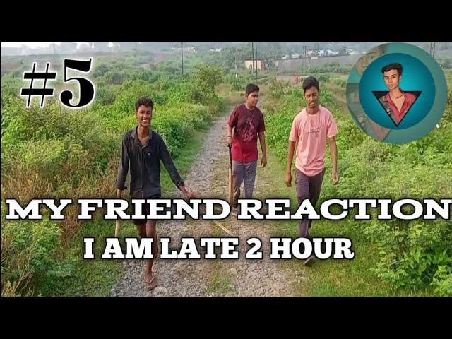 MY FRIEND REACTION || I AM 2 HOUR LATE || JH VLOG SHUBHAM ||#jharia #viral #vlogs