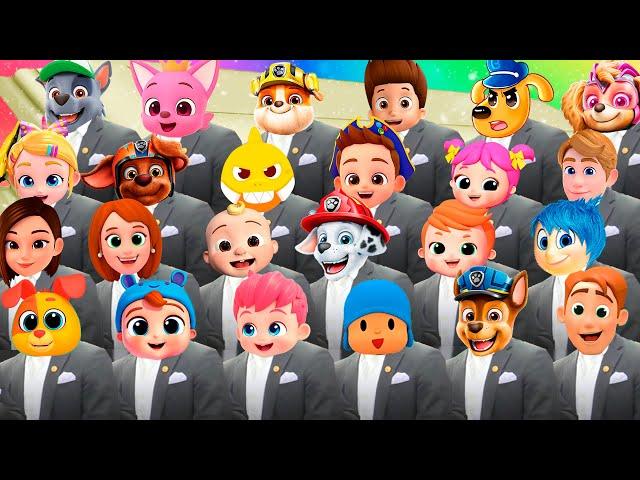 SUPER ULTRA MEGAMIX COFFIN DANCE ASTRONOMIA (PART 2) | 1 HOUR | Pocoyo, Paw Patrol, Bebefinn and etc