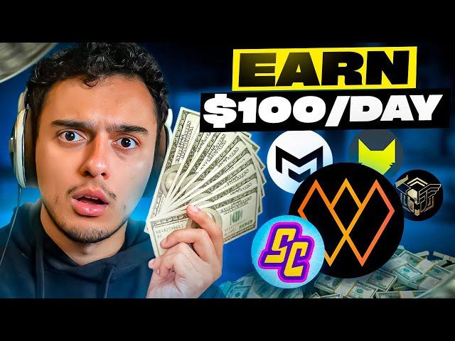 5 FREE Play To Earn Crypto Games To Earn $100 A Day In 2024