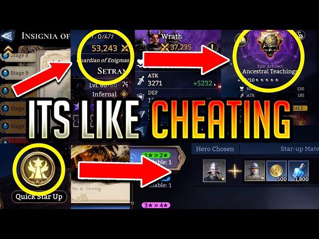 5 TIPS to INSTANTLY PROGRESS your ACCOUNT! | Watcher of Realms