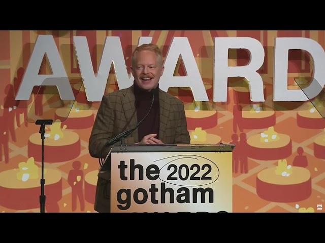 The Cast of Fire Island Receives the Ensemble Tribute at the 2022 Gotham Awards