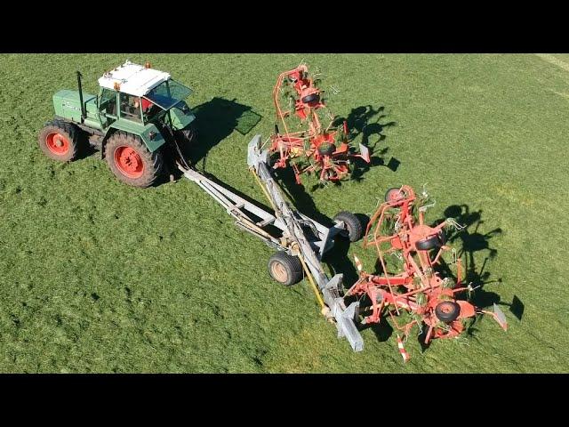 Tedding silage XL with Fendt & Lely!