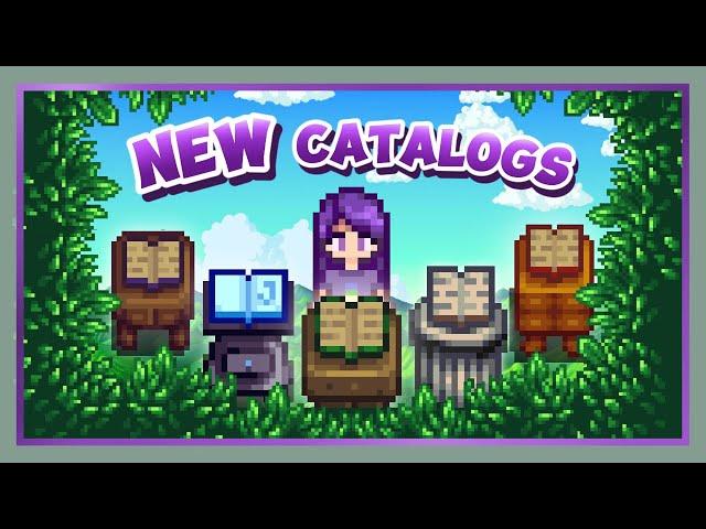 Every Catalog in Stardew Valley