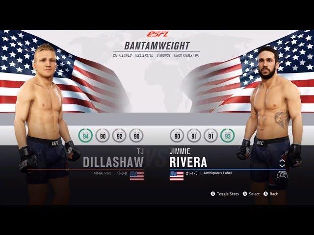 ESFL 21 MMAFRoO vs Ambiguous Label - UFC 3 League