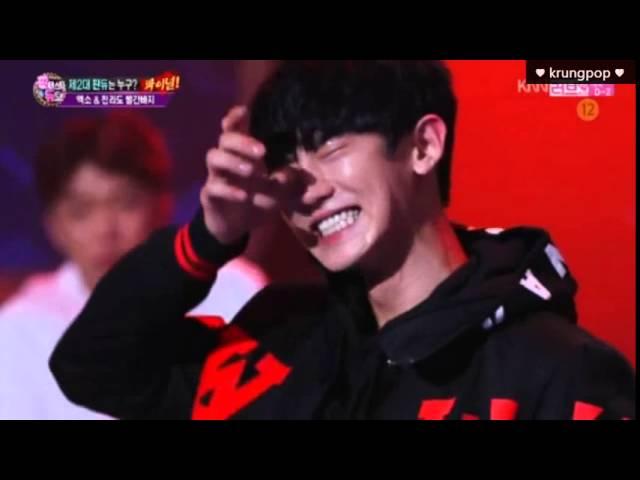 160508 Fantastic Duo EXO Chanyeol crying of sweat XD