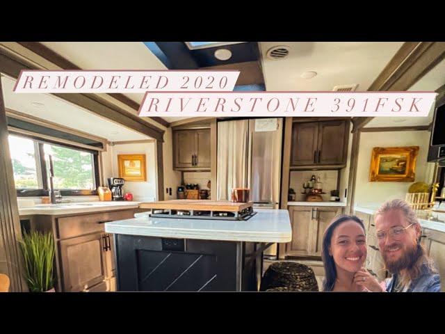 Riverstone 391fsk FULL RV TOUR | HUGE kitchen, Massive RV, LOTS of storage | BIG fifth wheel kitchen