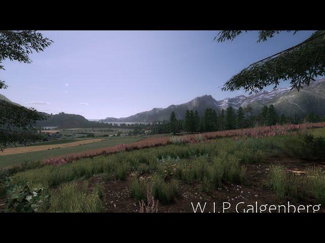 LS22 NEW MAP - Galgenberg W.I.P  Wald ganz easy erstellen mit Script/ Giants Editor Mapping