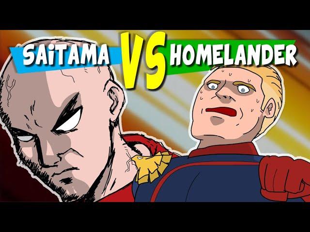 Saitama VS Homelander [Fan Animation]