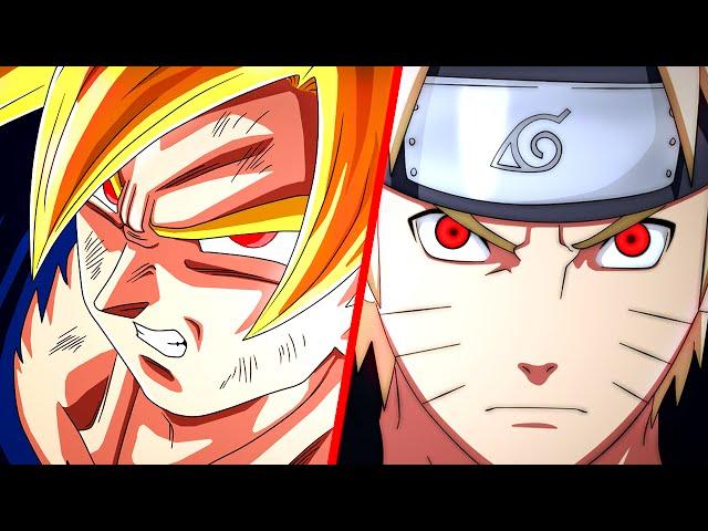 Goku VS. Naruto | Duelo de Titãs