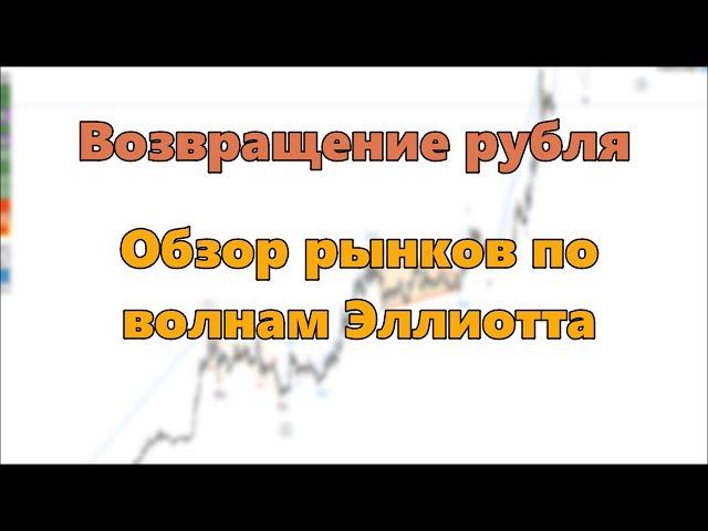 Возвращение рубля. Обзор рынков по волнам Эллиотта