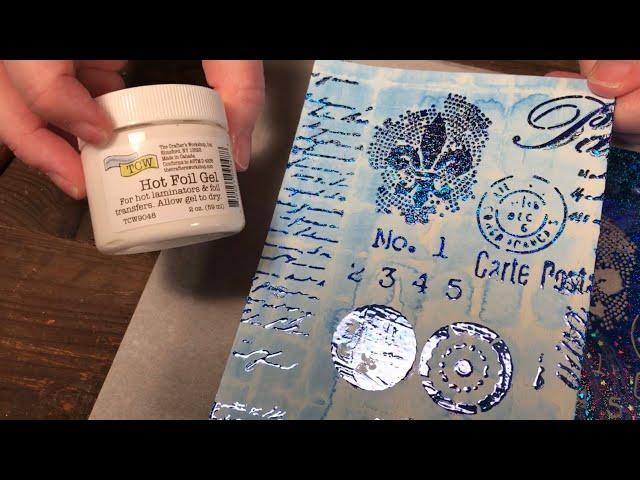 Hot Foil Stenciling Technique