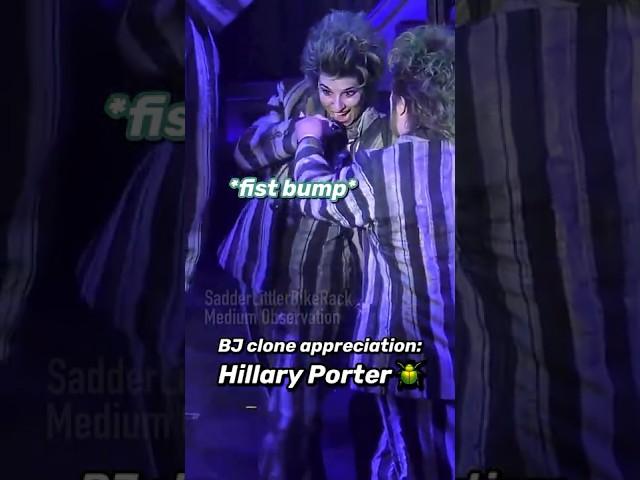 BJ clone appreciation #1 🪲- Beetlejuice Musical Tour - Hillary Porter, Justin Collette