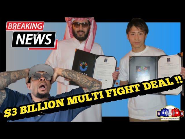 BREAKING (MASSIVE)  NEWS: TURKI ALALSHIHK PAYS NAOYA INOUE $3 BILLION DOLLAR DEAL SPONSORSHIP FIGHT