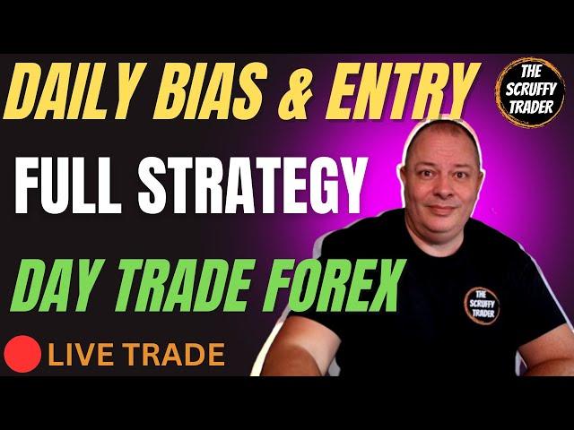 EASY FOREX STRATEGY FULL WALK THROUGH  Live Trading - Learn the Best Forex Trading Strategies