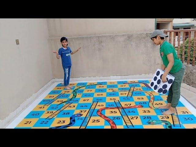 Vlog 15. snakes and ladders game. Tech Brothers.