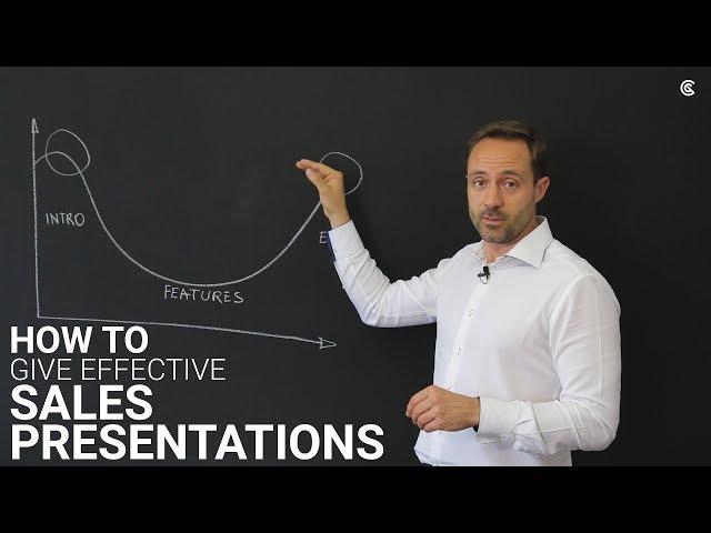 How to give effective sales presentations?