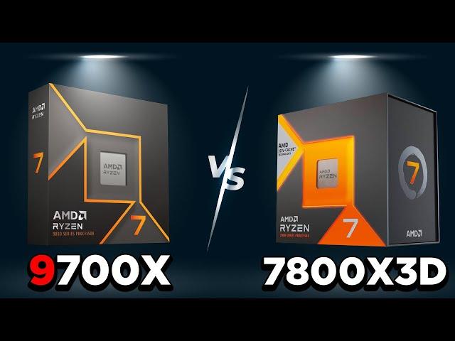 Ryzen 9700X VS 7800X3D!