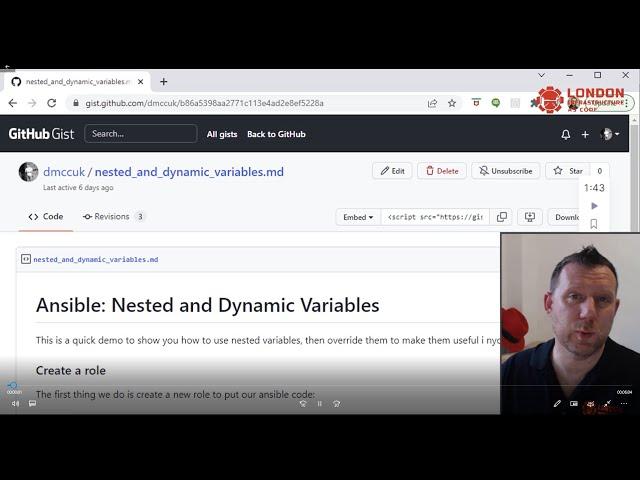 Ansible: Nested & Dynamic variable [example]