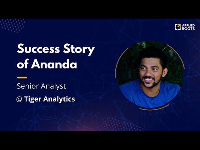 Balaji Senior Analyst in Data Scientist at Tiger Analytics | Applied AI Course Reviews