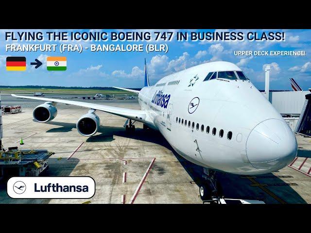 REVIEW | Lufthansa | Frankfurt (FRA) - Bangalore (BLR) | Boeing 747-8 | Business Class