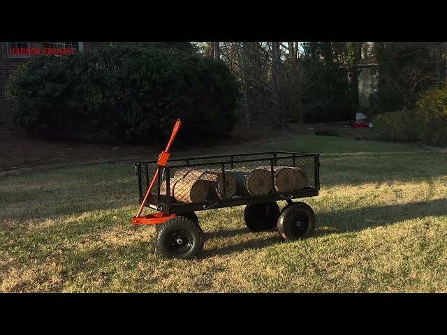 1200 lb. Capacity Steel Utility Cart | Harbor Freight