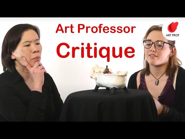 Art Professor Critiques Sculpture by High School Student