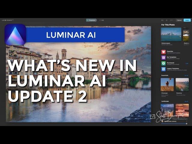 What's New In Luminar AI Update 2