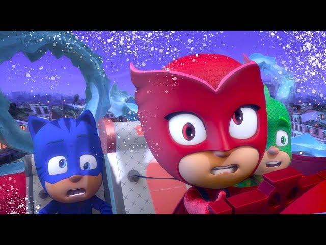 PJ Masks Super Pigiamini ️Il piano ghiacciato di Geco ️Nuovi Episodi | Cartoni Animati