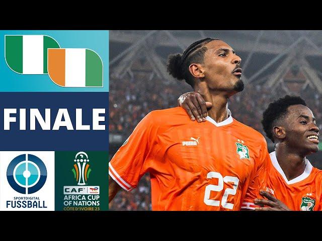 Haller schießt Elfenbeinküste zum Titel! | Nigeria - Elfenbeinküste