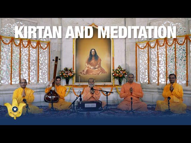 90-Minute Kirtan and Meditation Led by YSS Monks’ Kirtan Group | 2024 SRF World Convocation