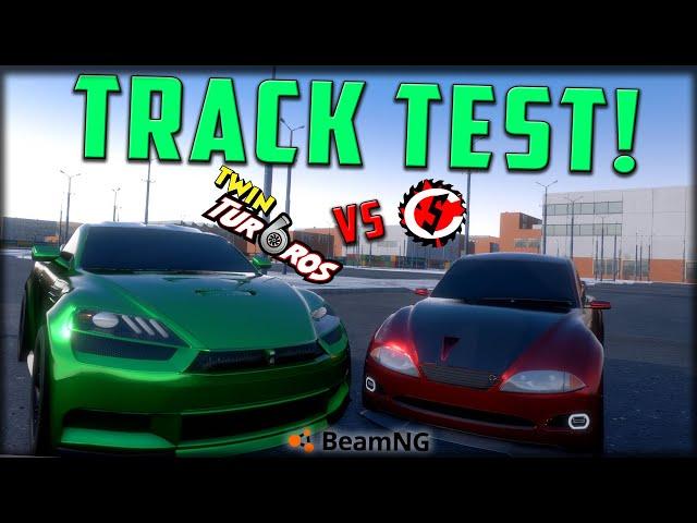 Light Weight Sports Car Track Test! TwinTurBros VS Canadian Steel - BeamNG