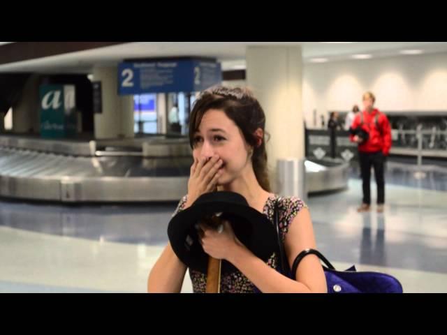 Wedding Proposal in LAX