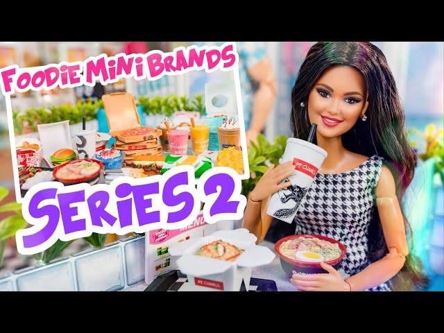 Foodie Mini Brands Series 2 Can Be Food For Dolls!!!